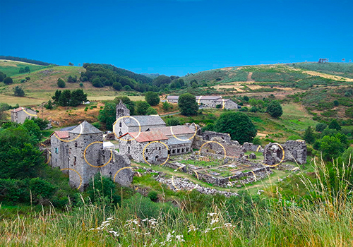 Abbaye de Mazan (1h30)